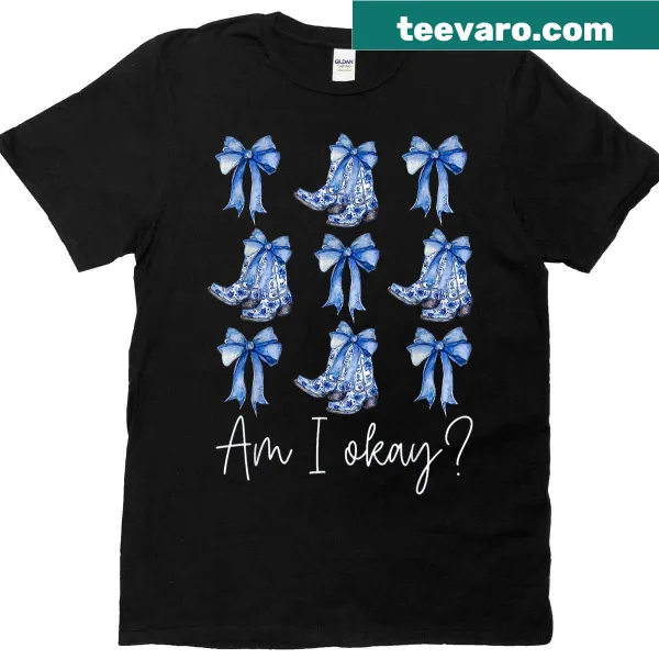 Illustration of a cowgirl boot with a bow on t-shirt.