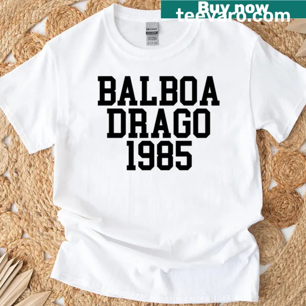 Vintage Balboa Drago 1985 graphic t-shirt