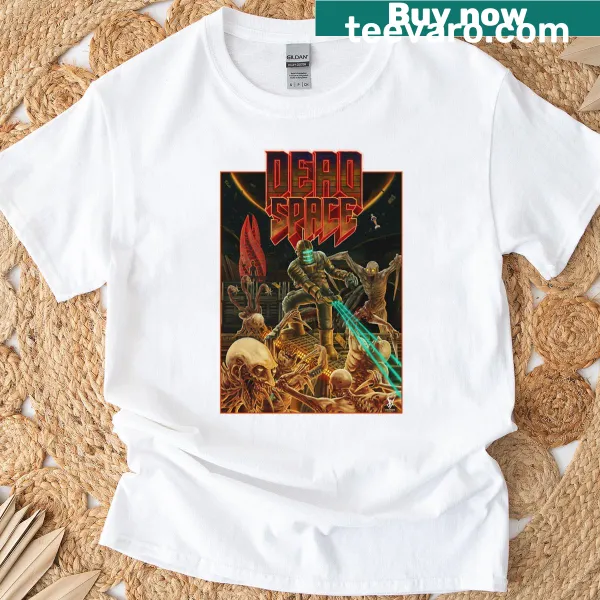 1993 Dead Space Doom video game cover T-shirt