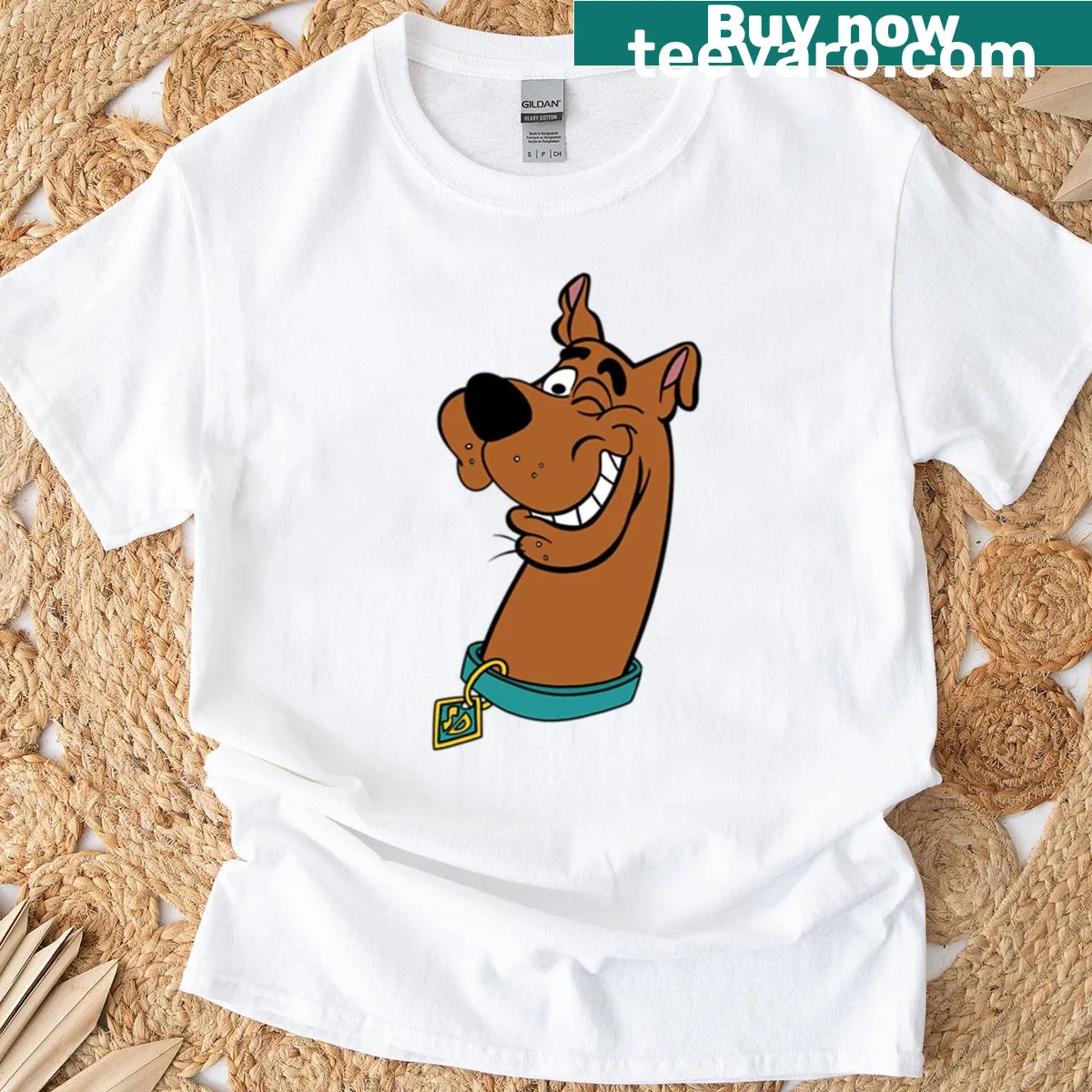 Motivational T-shirt for dog lovers with an inspirational space quote — on a men's t-shirt