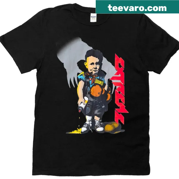 Vintage-style T-shirt with bold 'Extreme' typography design