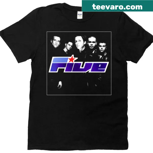 Vintage-style T-shirt celebrating boy bands