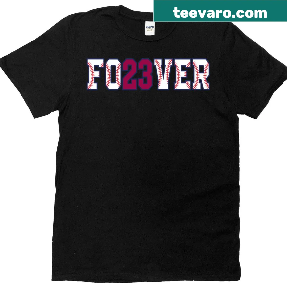 Sporty T-shirt with number '23' for baseball fans — on a men's t-shirt