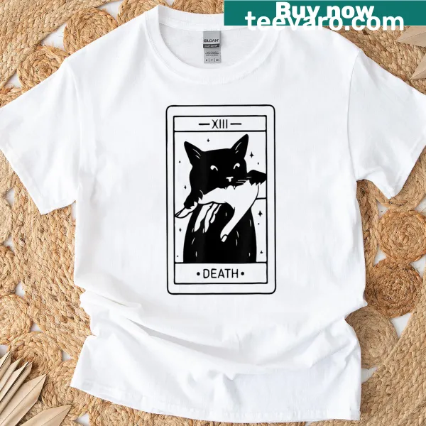 Cute Halloween design featuring a funny black cat