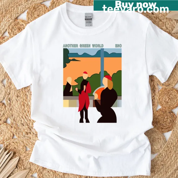 Nature-themed Green World T-shirt promoting environmental appreciation