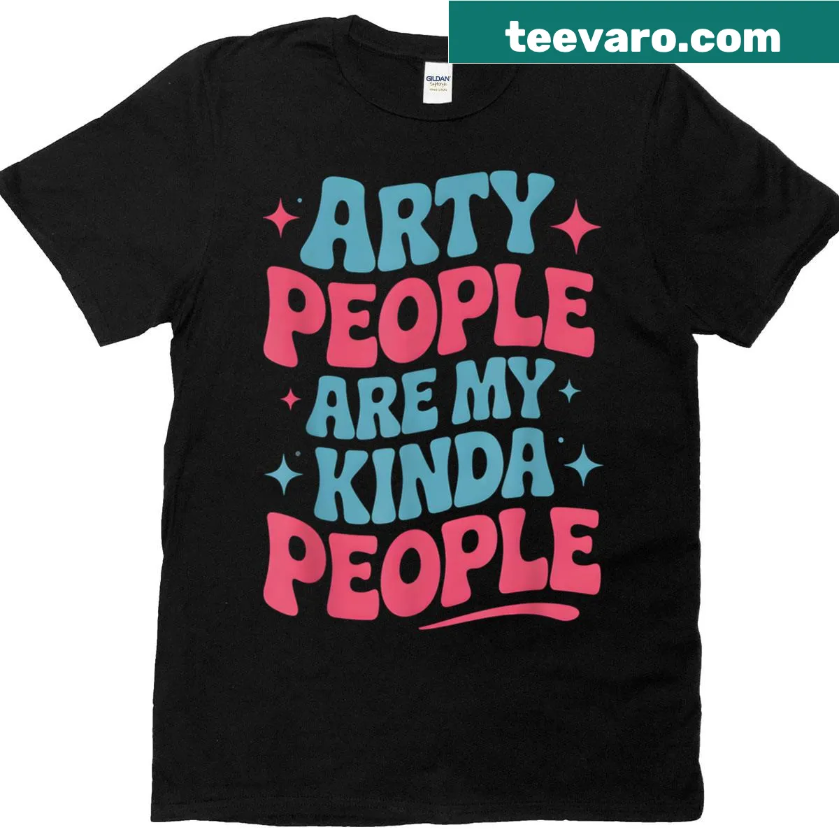 Inspirational Arts and Crafts T-shirt with positive sayings — on a men's t-shirt