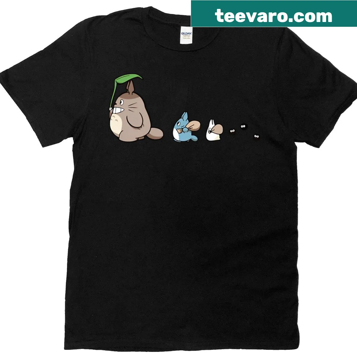 K A W A Ii text graphic t-shirt — on a men's t-shirt