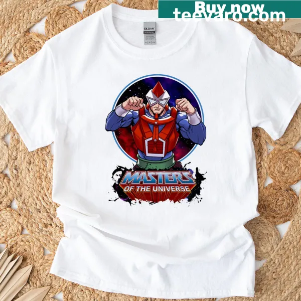 He-Man graphic t-shirt featuring Meccaneck design