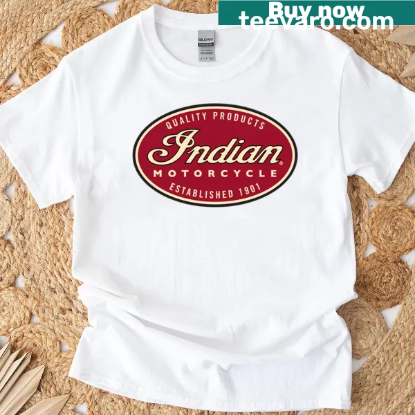 Illustrative design celebrating motorcycle culture on a t-shirt