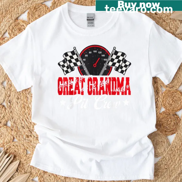 Race car themed birthday t-shirt for the whole family.