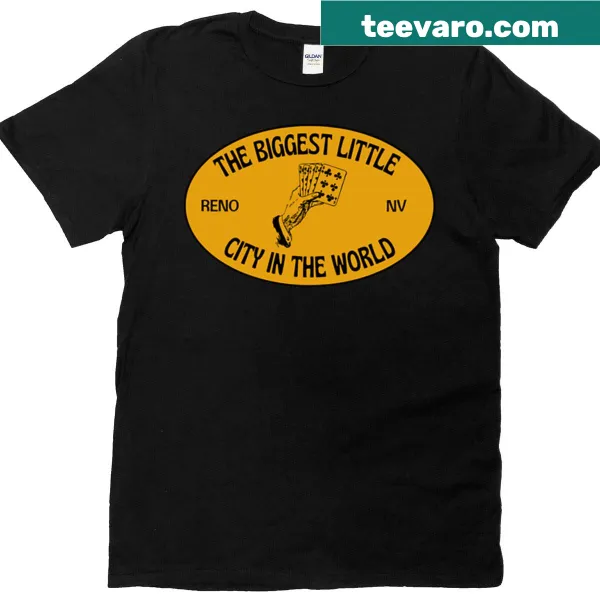 Oversized vintage style t-shirt featuring Reno design
