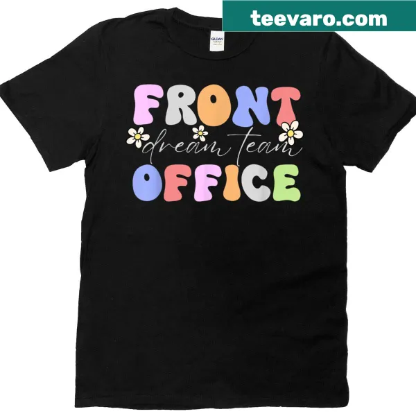 Retro Dream Team text graphic for school office staff
