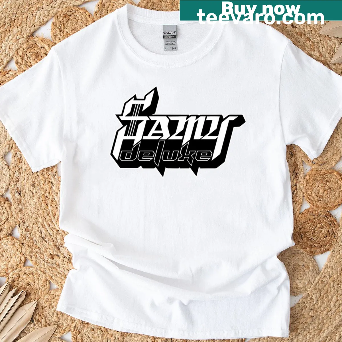 Vintage-inspired graphic T-shirt celebrating retro style — on a men's t-shirt