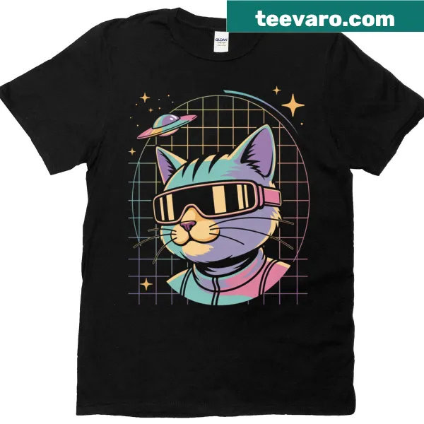Funny t-shirt with aliens in a UFO asking to visit your litter