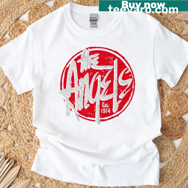 Vintage logo T-shirt featuring The Angels Band emblem