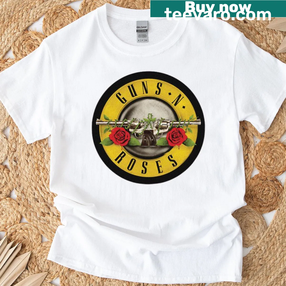 Playful car illustration T-shirt — on a men's t-shirt