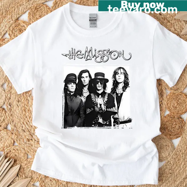 Vintage The Mission Band graphic T-shirt