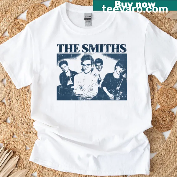 Vintage T-shirt with a design paying tribute to The Smiths