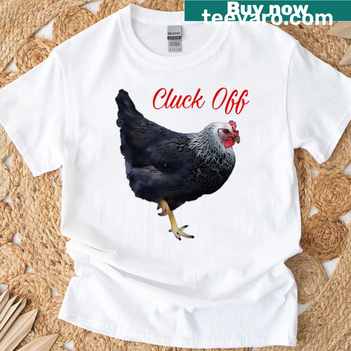 Edgy t-shirt with bold text design — on a men's t-shirt