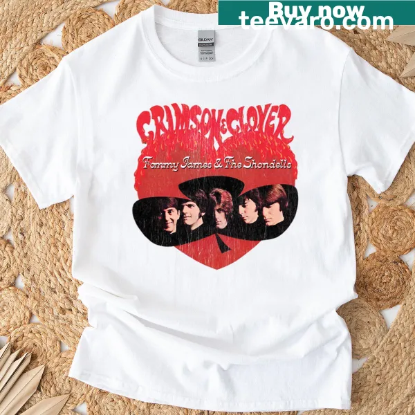 Vintage t-shirt featuring Tommy James and The Shondells graphic.