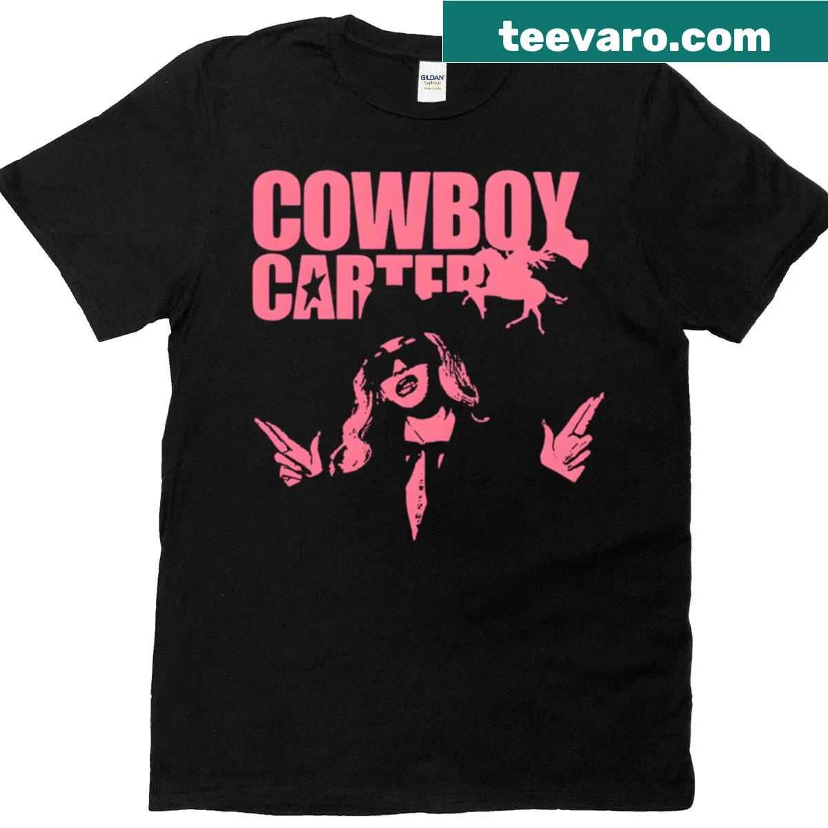 Vintage style concert T-shirt featuring a music singer wordmark — on a men's t-shirt