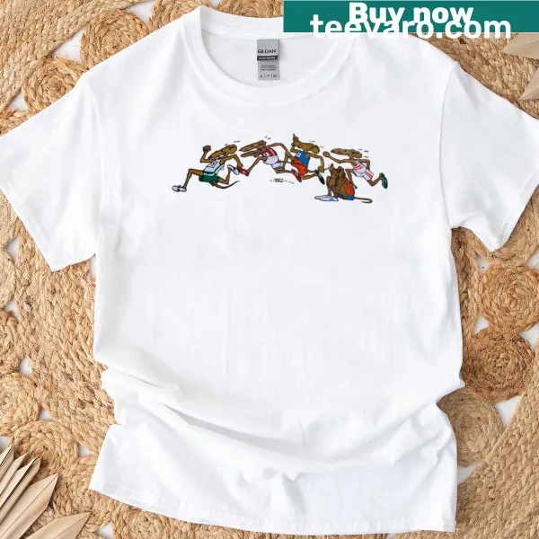Vintage Rat Race t-shirt featuring a cute mouse at the beach