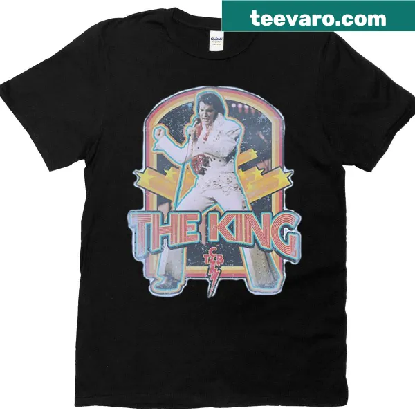 Vintage T-shirt featuring Elvis Presley graphic design