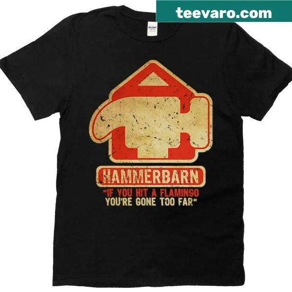 Vintage Hammerbarn T-shirt featuring a retro logo design