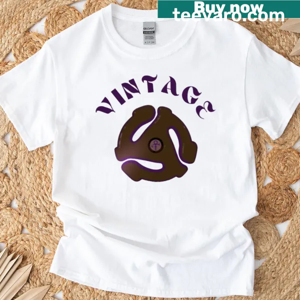 Vintage T-shirt celebrating Prince's musical legacy