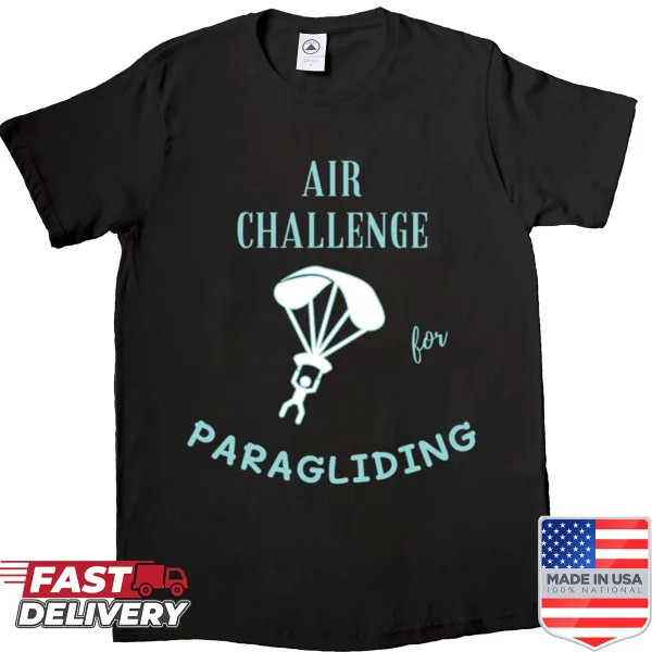 Illustrative design celebrating paragliding and air challenges