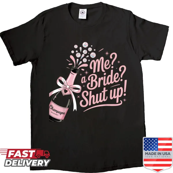 Humorous shirt for bachelorette party with fun text