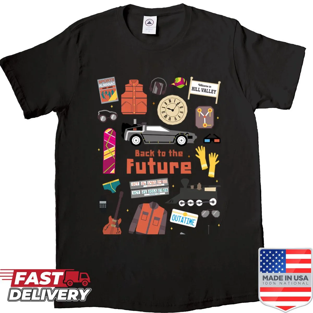 Delorean design inspired by Back To The Future movie