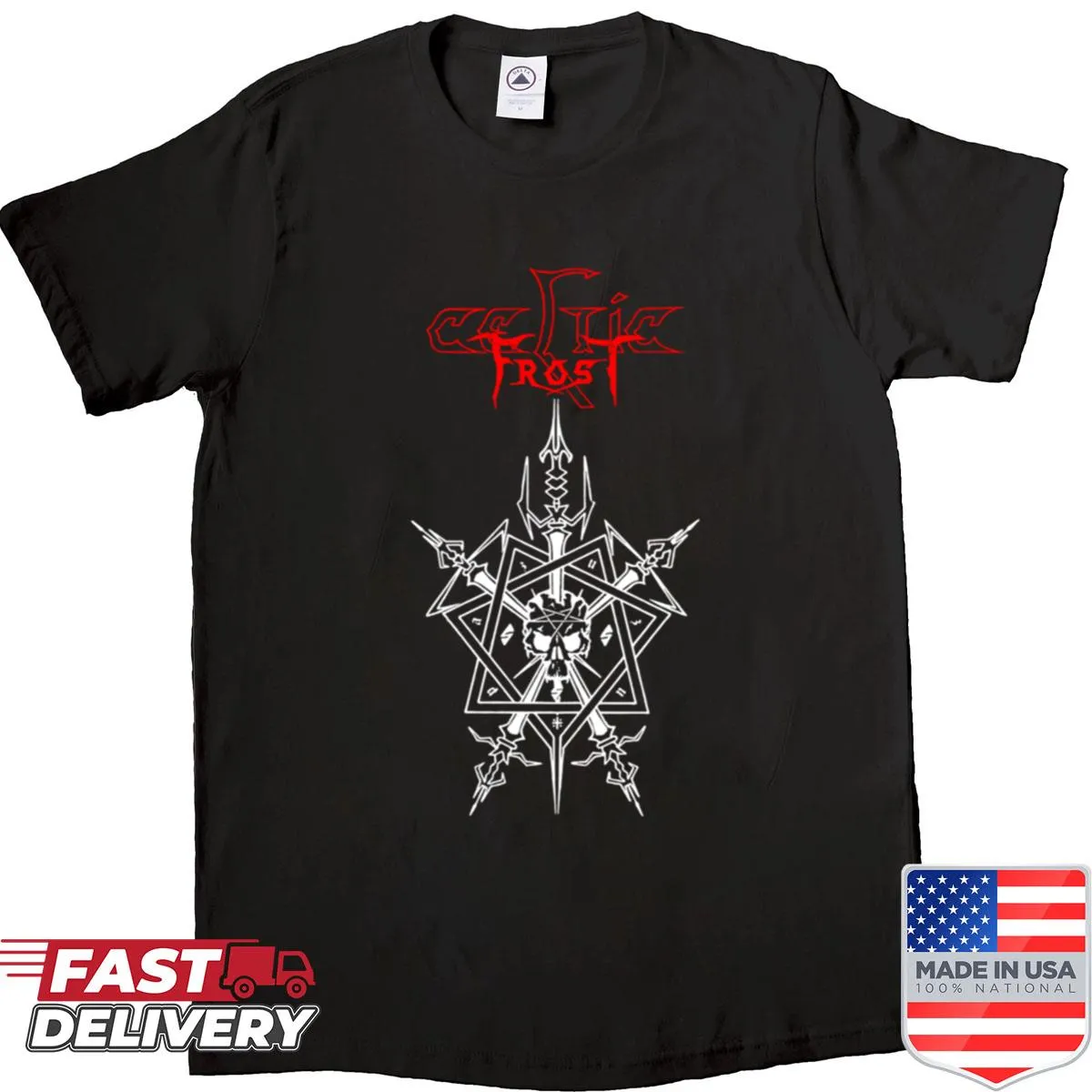 Celtic Frost logo graphic t-shirt