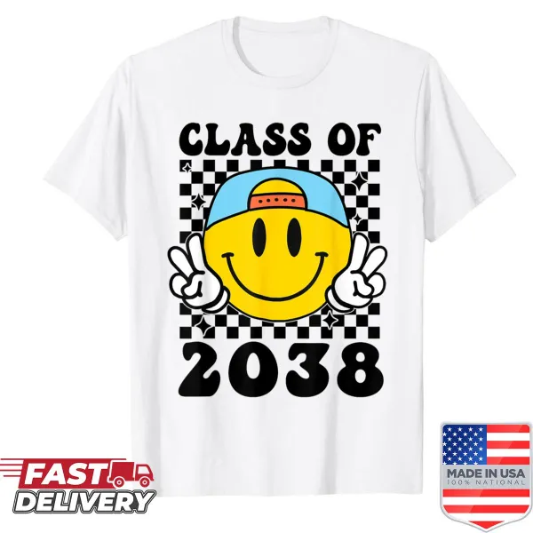 Milestone shirt celebrating Class of 2038