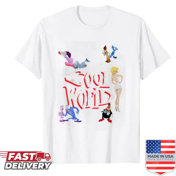 Cool World logo t-shirt with playful design