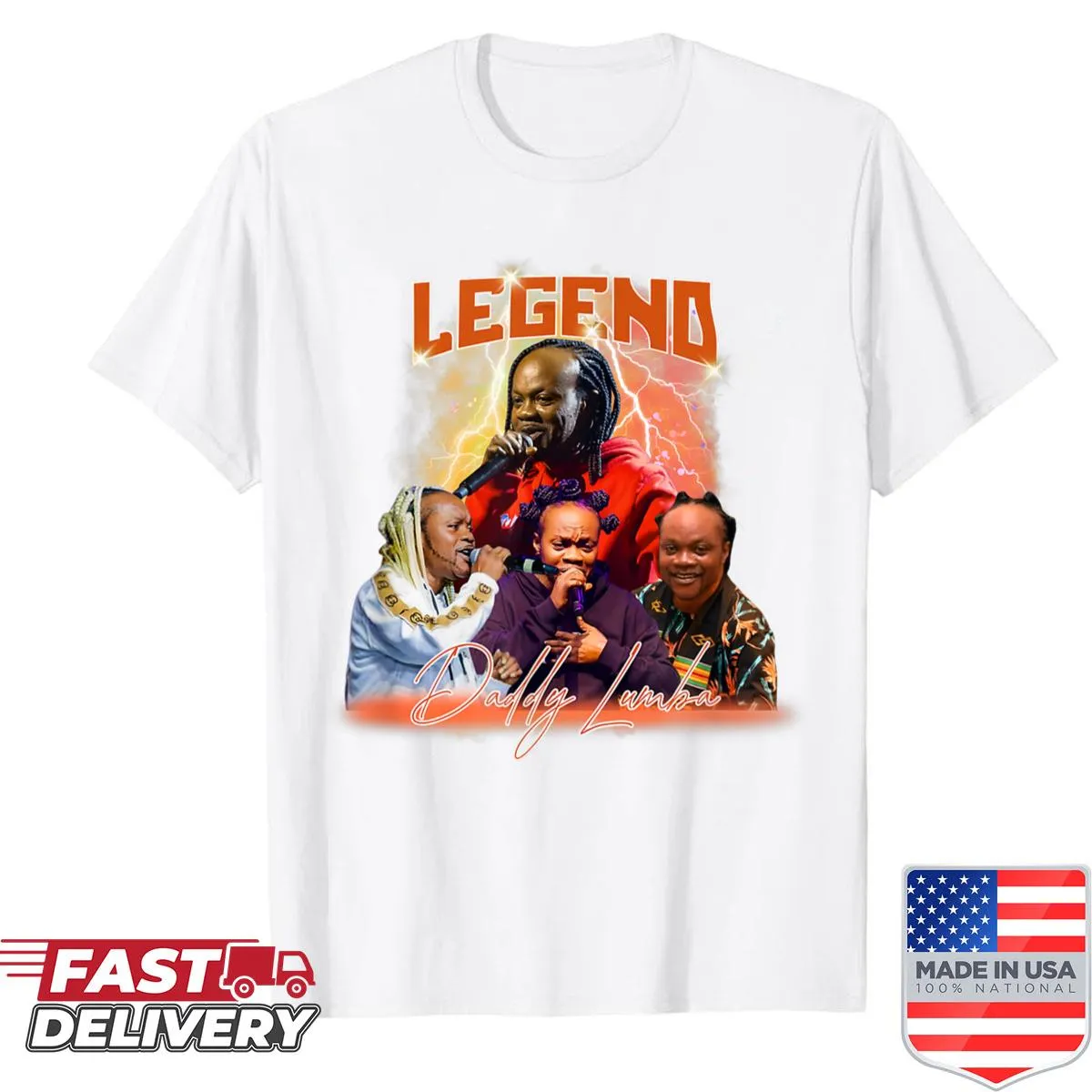 T-shirt with the text 'Daddy Lumba'