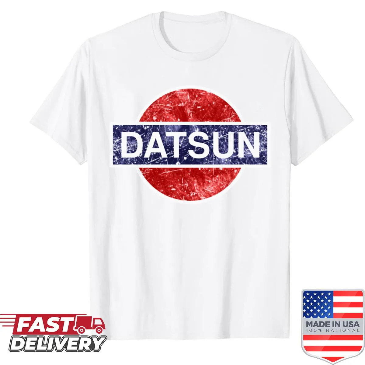 Vintage Datsun logo shirt for car enthusiasts
