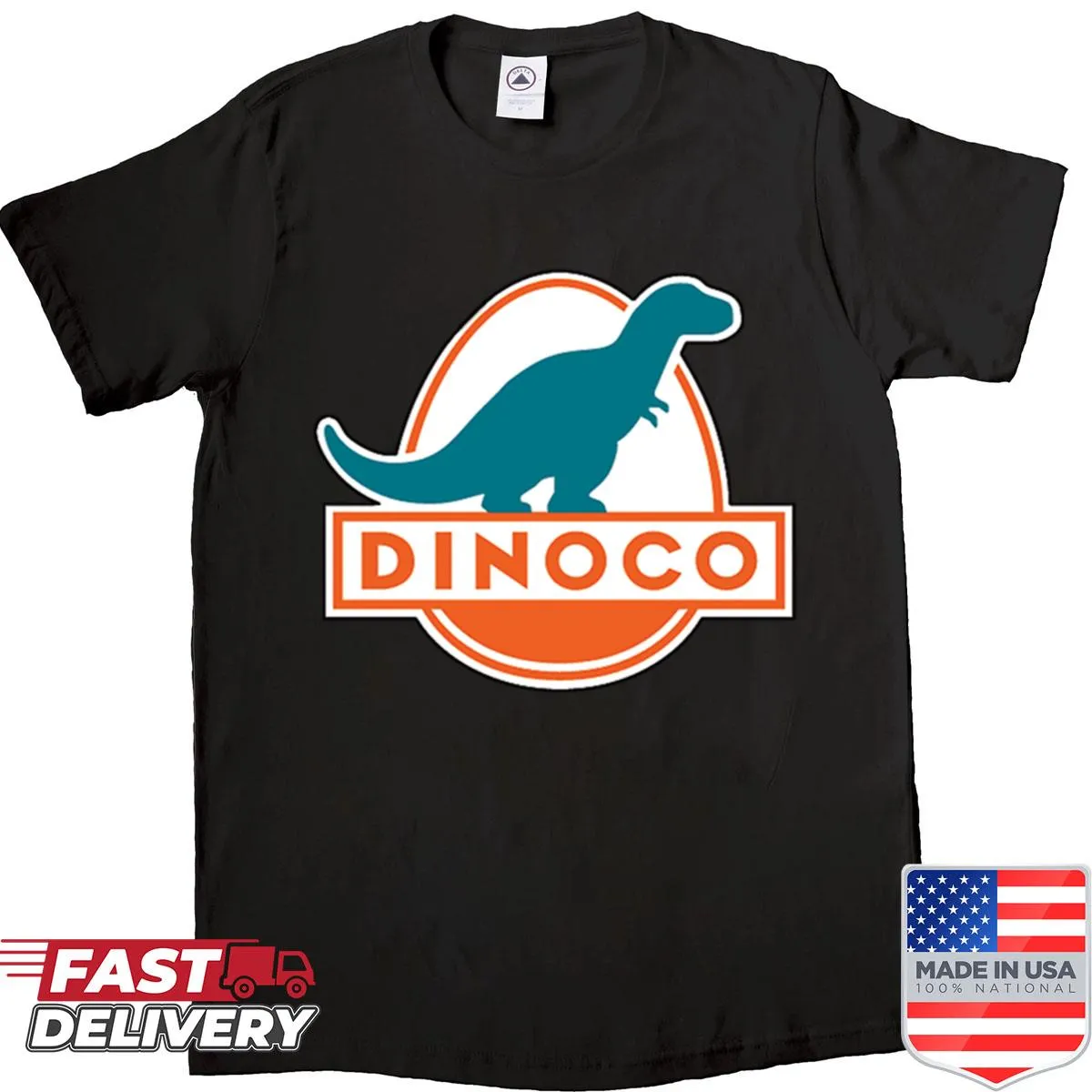 Vintage Dinoco logo t-shirt inspired by animated films
