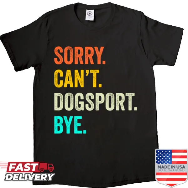 Funny shirt with 'Dog Sport Player' text