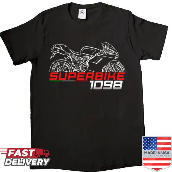 Illustration of Ducati Superbike 1098 motorcycle