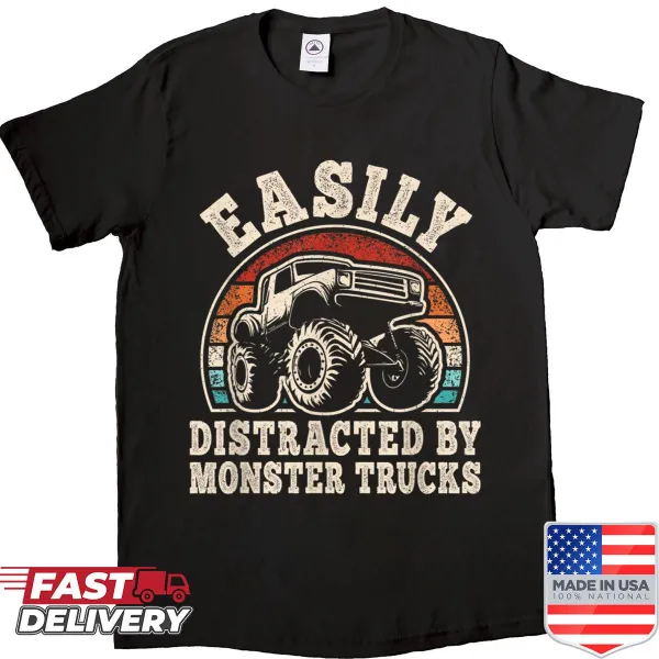 Shirt for monster truck enthusiasts