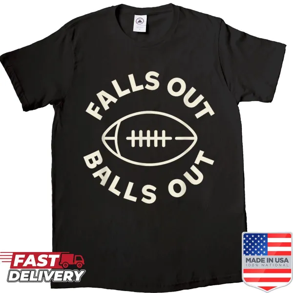 Funny football-themed vintage shirt with humorous text