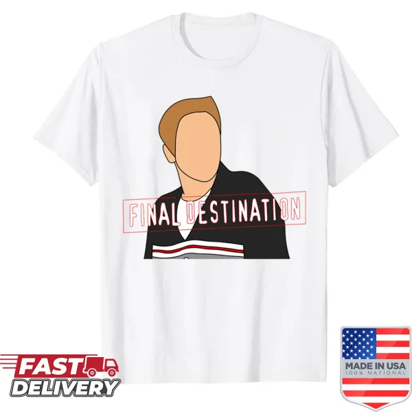 Graphic shirt inspired by Final Destination movie series