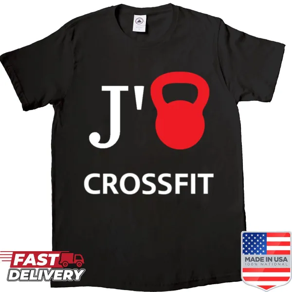 Motivational shirt for fitness lovers with encouraging text