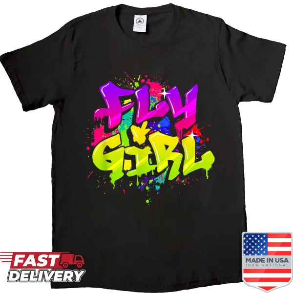 Nostalgic shirt celebrating 80s 90s hip hop dance culture.