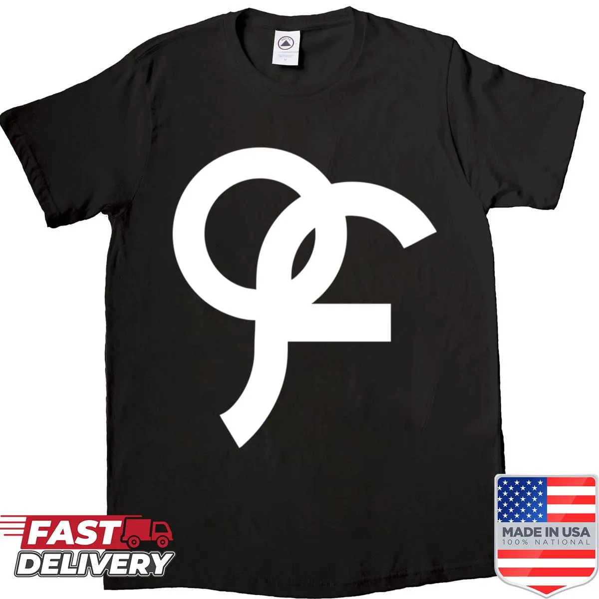 Fromis9 Kpop logo t-shirt with bold typography