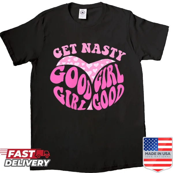 Vintage-style humorous mom t-shirt with playful text