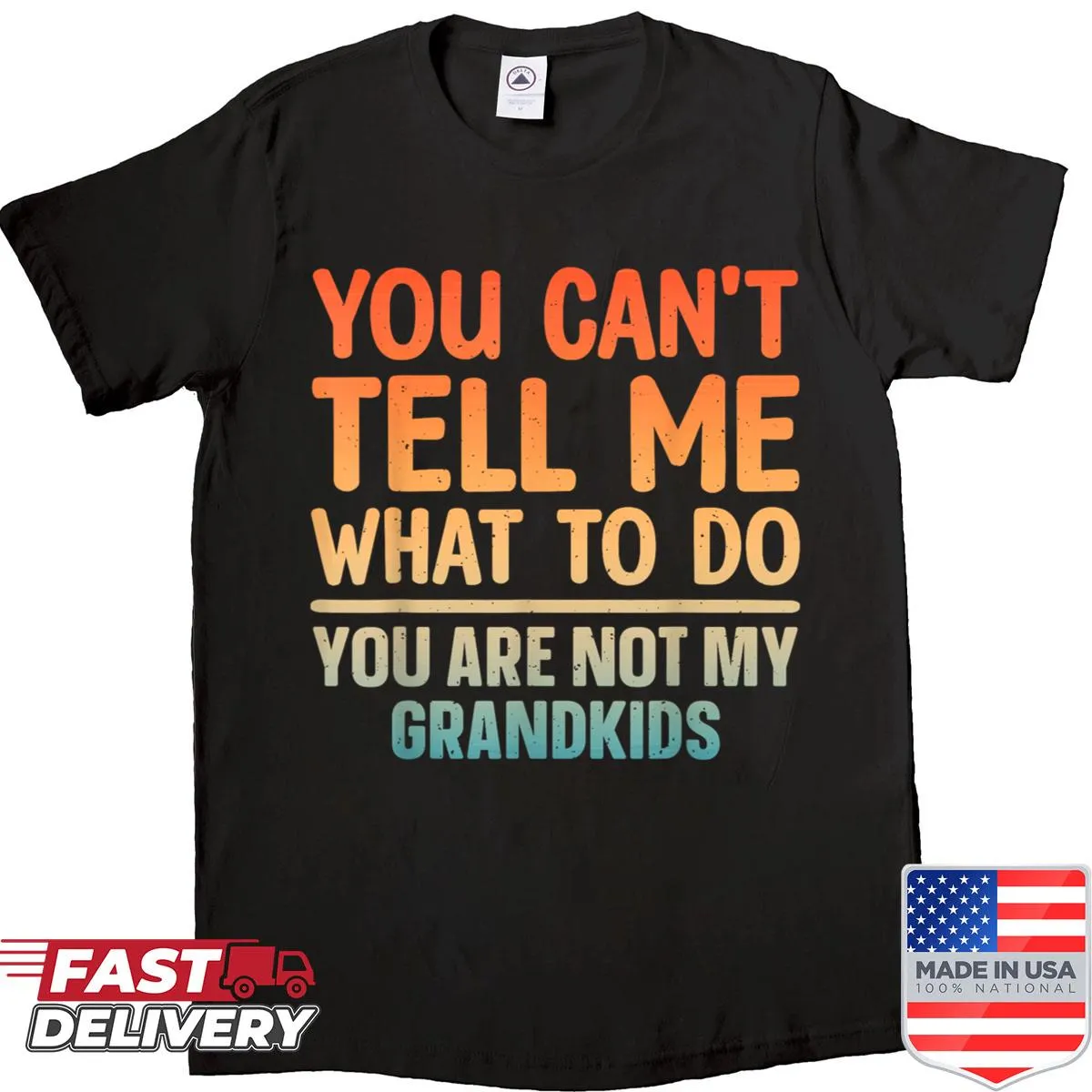 Artistic Grandpa shirt with heartfelt graphics from grandkids