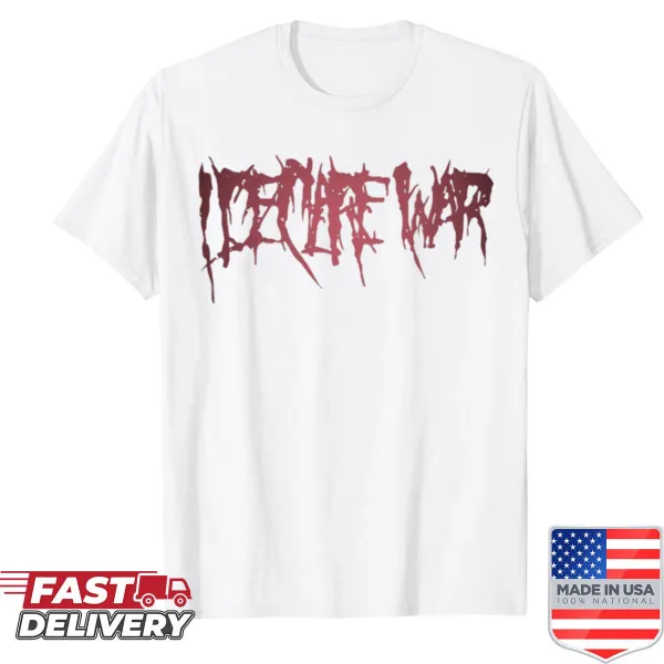 Logo artwork shirt for I Declare War