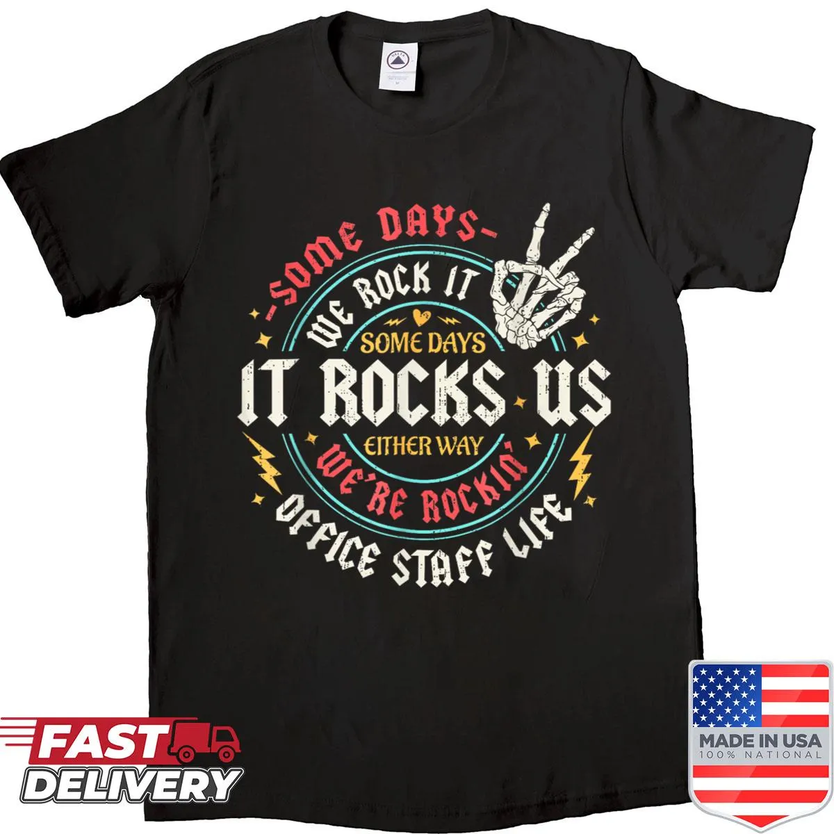Funny IT office staff life t-shirt
